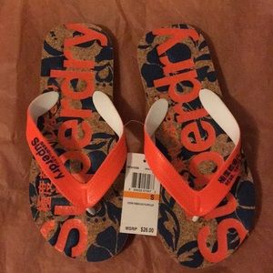 Super Dry Cork Hibiscus FlipFlop